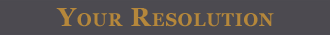 resolution